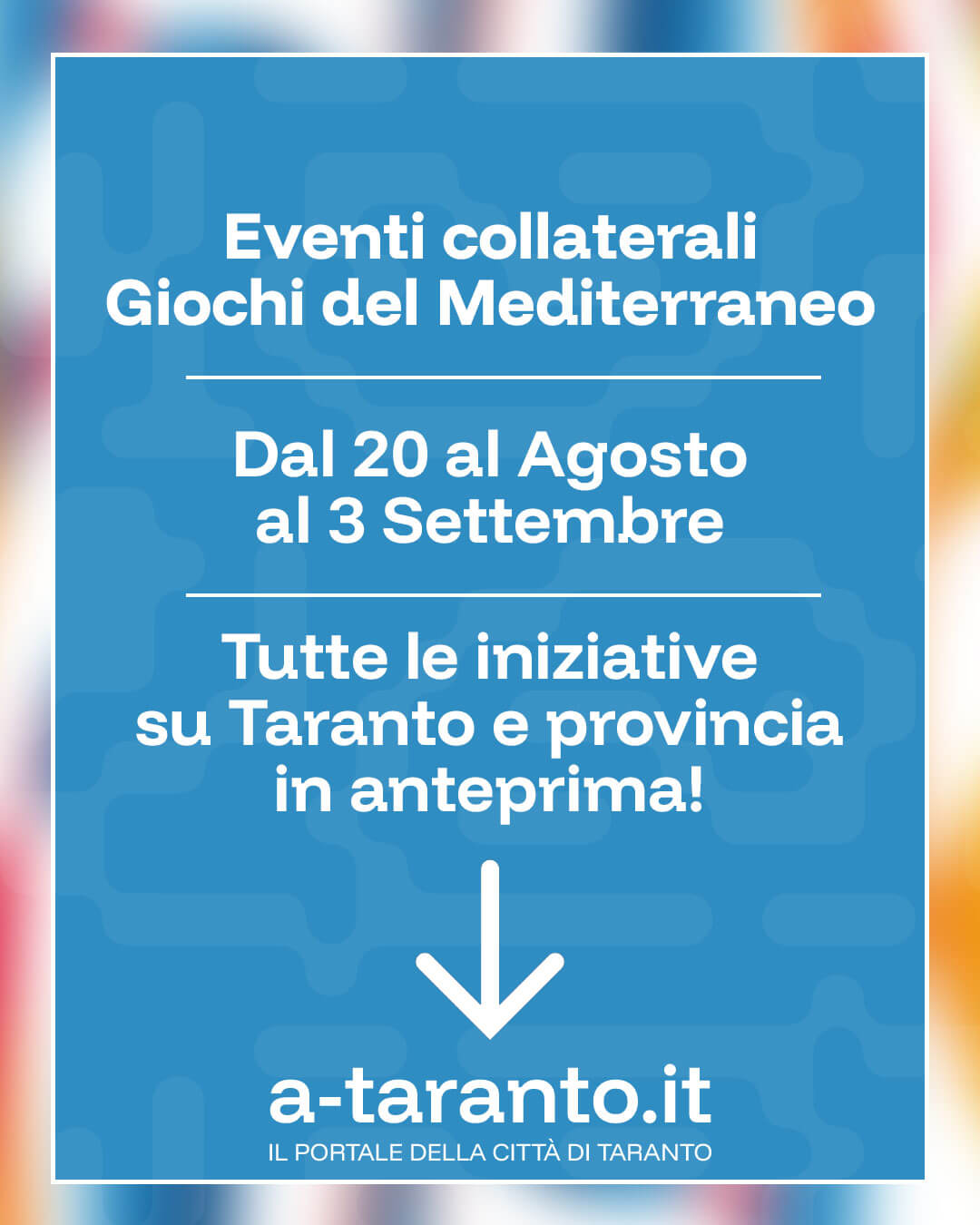 Eventi collaterali dei Giochi del Mediterraneo