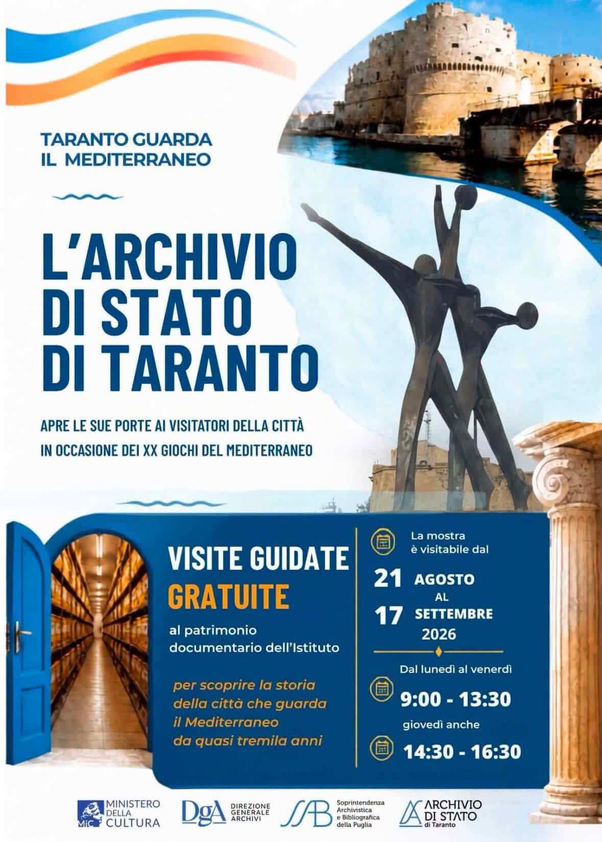 Taranto guarda il Mediterraneo