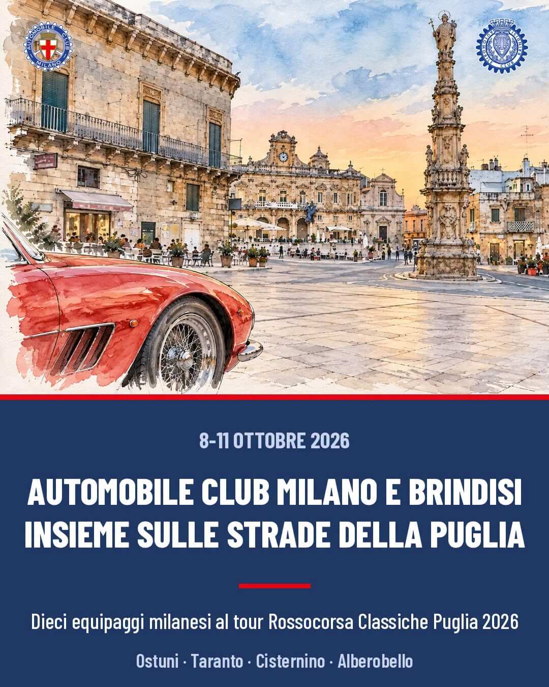 Locandina Rossocorsa Classiche Puglia 2026